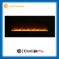 50" wall mounted gorgeous fire wood fireplace with remote control